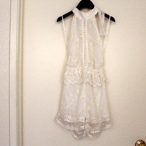 Zimmerman Lace / Silk Isadora Romper